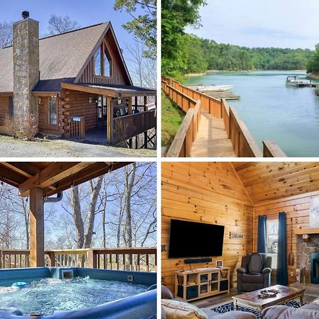 Serenity, A Rustic Log Cabin Retreat Sevierville Ngoại thất bức ảnh